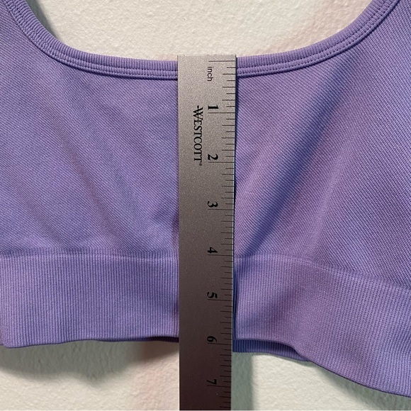 Forever 21 Crop Top Women’s Size Large Purple - Picture 7 of 8